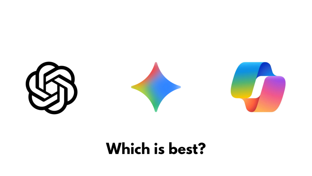 Chat GPT vs Gemini vs Copilot